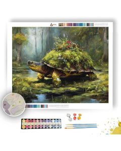 MOSSBACK TURTLE - Paint by Numbers Full Kit