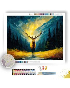 HOLLOW ANTLER REX - Paint by Numbers Full Kit