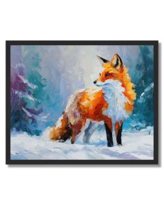 FROSTTAIL FOX - FRAMED