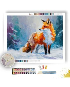FROSTTAIL FOX - Paint by Numbers Full Kit