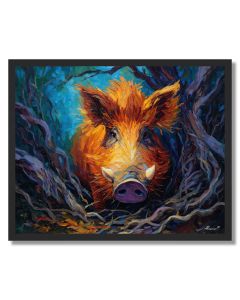 ROOTBOUND BOAR - FRAMED