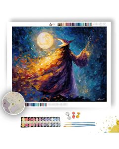 MOONVEIL SORCERESS - Paint by Numbers Full Kit