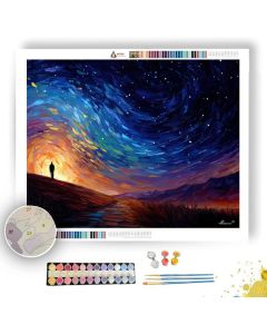 STARFALL WATCHER - Paint by Numbers Full Kit