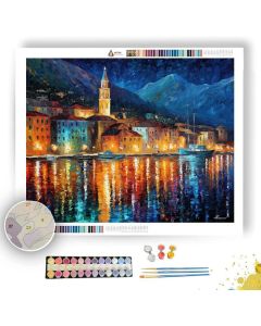 CRYSTAL HARBOR CITY - Paint by Numbers Full Kit