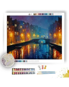 MISTCANAL DISTRICT - Paint by Numbers Full Kit