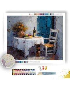 GATHERED PAUSE - Paint by Numbers Full Kit