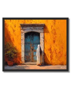 VEILED THRESHOLD - FRAMED