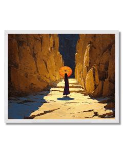 GOLDEN SHADOW - FRAMED
