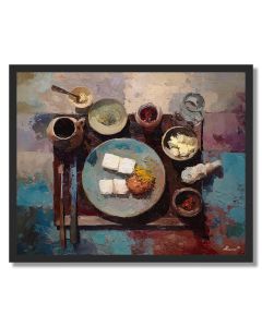 WARM PLATE - FRAMED