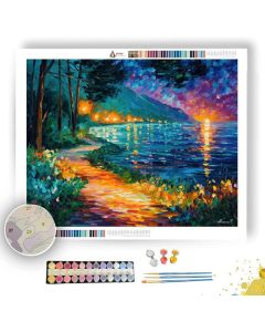SILVER CURRENT PATH - Paint by Numbers Full Kit