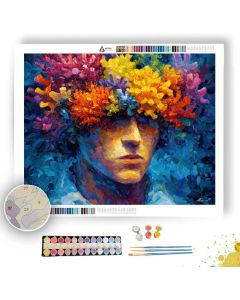 CORAL CROWN PRINCE - Paint by Numbers Full Kit