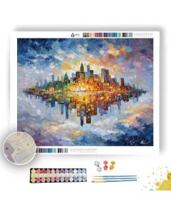 INFINITE SKY CITY - Paint by Numbers Full Kit