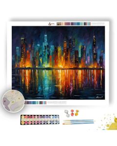 ABYSSAL LIGHT CITY - Paint by Numbers Full Kit