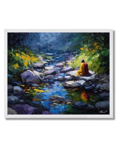 RIVERSTONE MONK - FRAMED