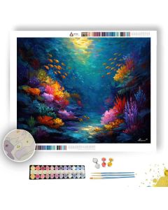 GLOWFIN REEF - Paint by Numbers Full Kit