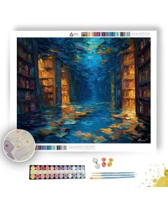 DEEPWATER LIBRARY - Paint by Numbers Full Kit