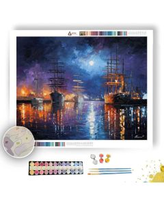 CELESTIAL DOCKS - Paint by Numbers Full Kit