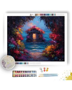 SEA BLOSSOM SHRINE - Paint by Numbers Full Kit