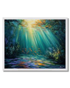 SUNRAY LAGOON - FRAMED