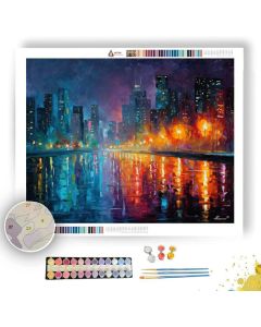HORIZON LIGHT CITY - Paint by Numbers Full Kit