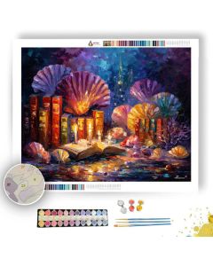 SHELLBOUND LIBRARY - Paint by Numbers Full Kit