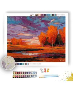 LOOSE WARM SURFACE - Paint by Numbers Full Kit