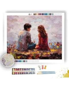 SHARED QUIET MOMENT - Paint by Numbers Full Kit
