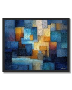 KNOTTED QUIET WEAVE - FRAMED