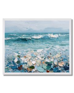 PALE CLEAR SHAPE - FRAMED