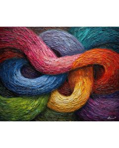 INTERLACED TACTILE THREAD