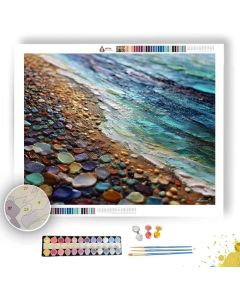 SMOOTHED WASHED CURVE - Paint by Numbers Full Kit