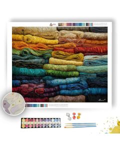 LAYERED THREAD - Paint by Numbers Full Kit