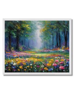 CALM ENCHANTED FIELD - FRAMED