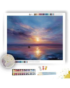 QUIET MAGIC HORIZON - Paint by Numbers Full Kit