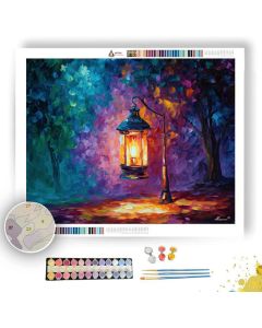 SOFT LANTERN GLOW - Paint by Numbers Full Kit