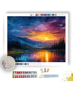 DAWN AND DUSK - Paint by Numbers Full Kit