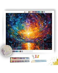 TWIN VEIL CIRCLE - Paint by Numbers Full Kit