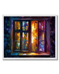 FAINT AURA WINDOW - FRAMED
