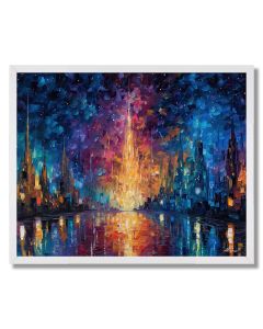 AETHER SPIRE CITY - FRAMED