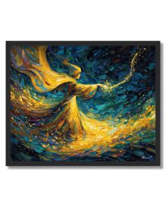 GOLDEN SPELLWEAVER - FRAMED