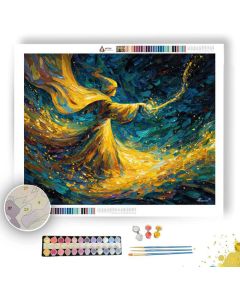 GOLDEN SPELLWEAVER - Paint by Numbers Full Kit