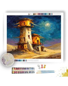 DUSTWIND OUTPOST - Paint by Numbers Full Kit