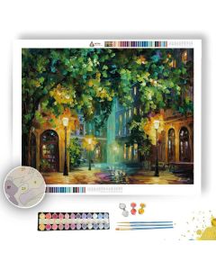 VERDANT HEART CITY - Paint by Numbers Full Kit