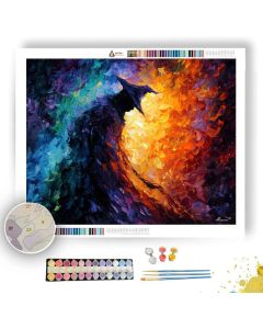 SHADOW SENTINEL - Paint by Numbers Full Kit