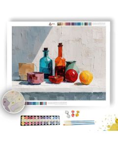 LOOSE SIMPLE COMPOSITION - Paint by Numbers Full Kit