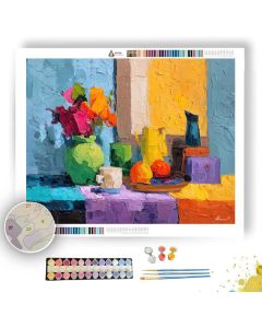 BRIGHT COLOR - Paint by Numbers Full Kit