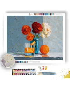 BOLD WARM COLOR - Paint by Numbers Full Kit