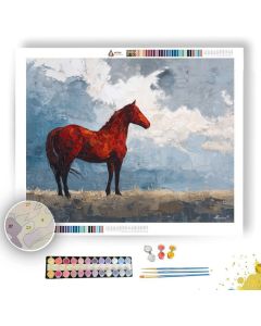 STRONG FREE FORM - Paint by Numbers Full Kit
