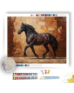 MOVING STRIDE - Paint by Numbers Full Kit