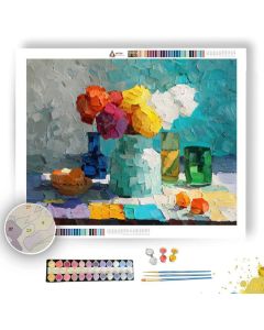 BRIGHT SHAPE - Paint by Numbers Full Kit